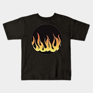 Nostalgic 90's flame Kids T-Shirt